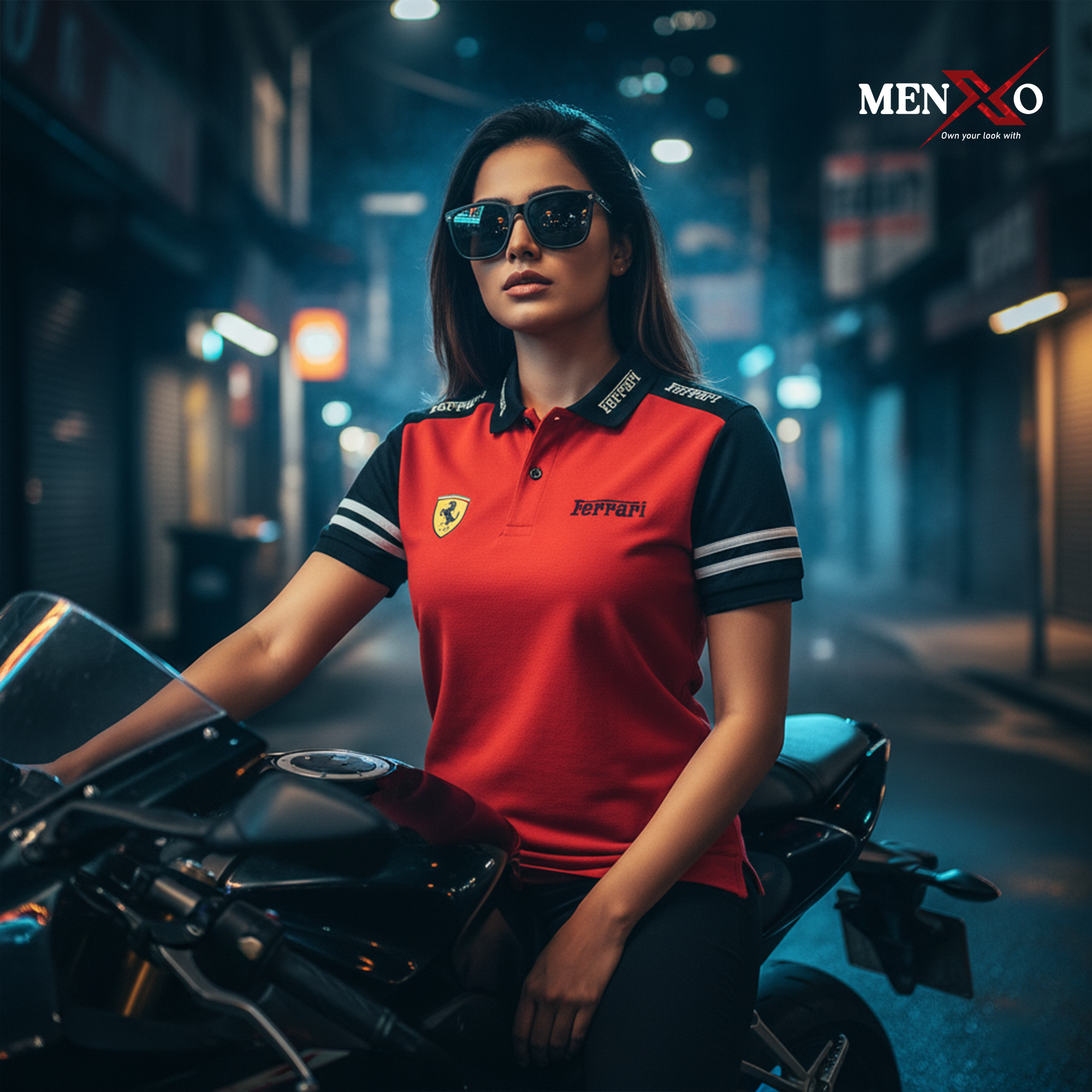 Ferrari Classic Fit Polo Shirt W