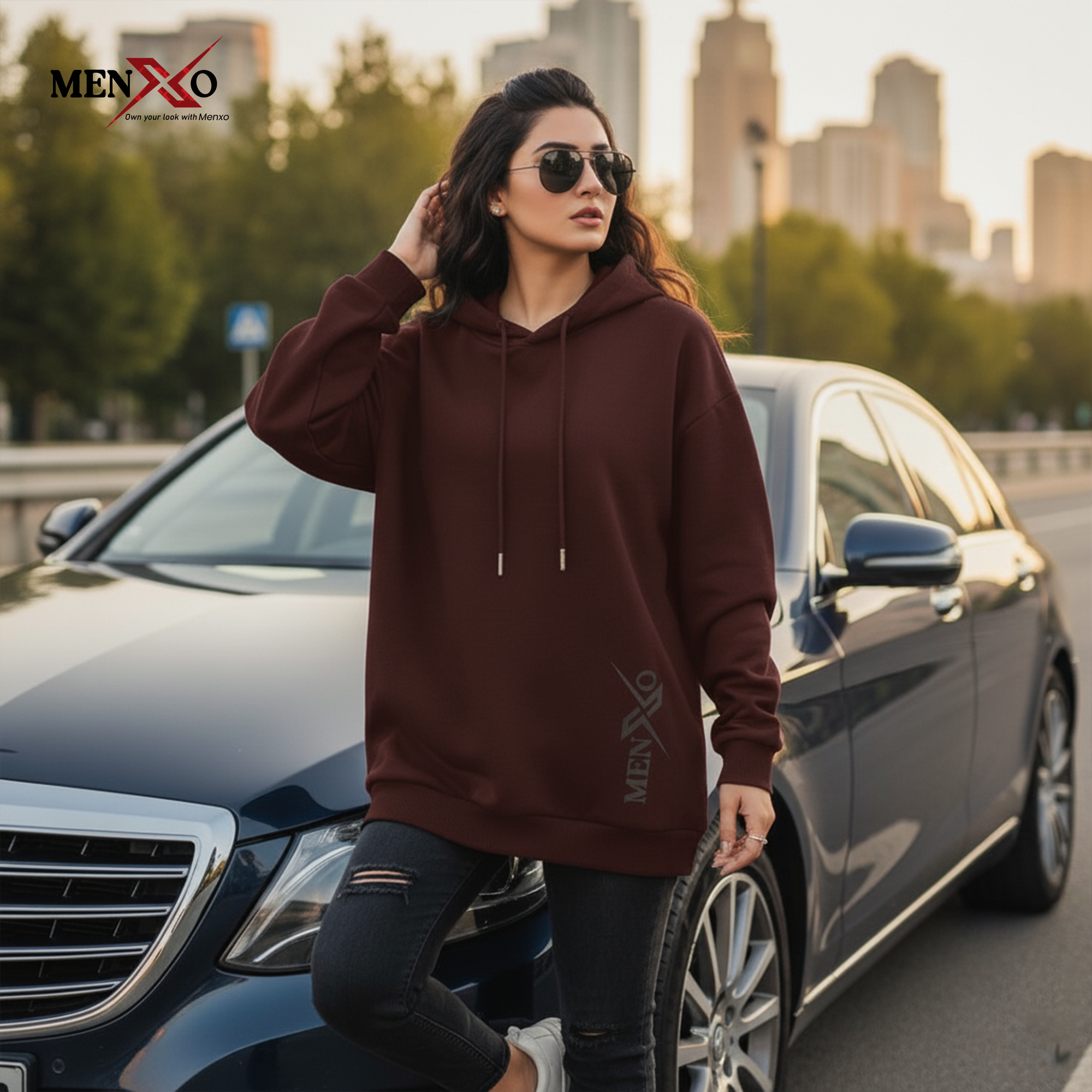 RABEL AURA - Essential Comfort Hoodie W