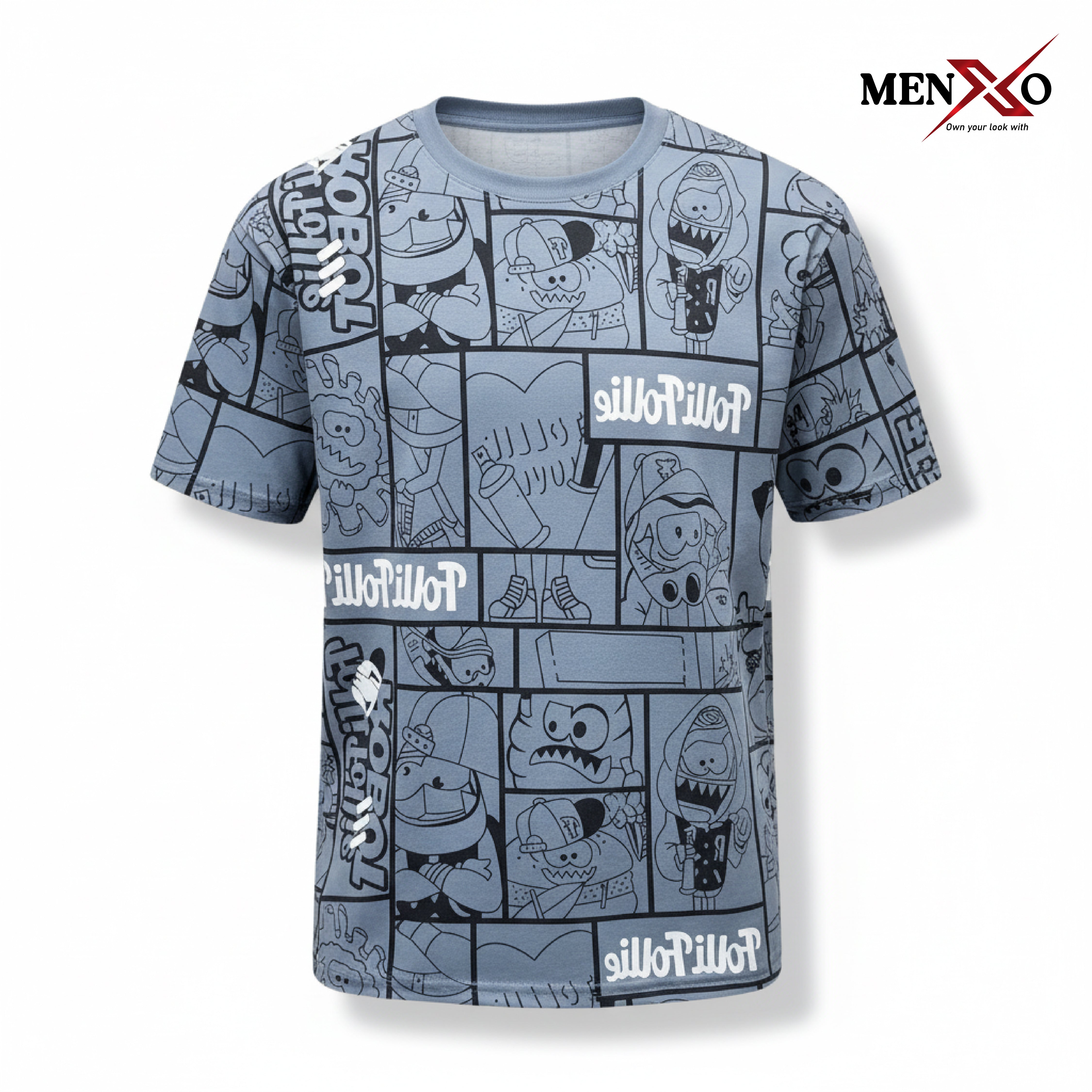 Comic Panel Graphic T-Shirt